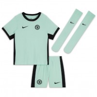 Chelsea Benoit Badiashile #5 Tredje trøje Børn 2023-24 Kortærmet (+ Korte bukser)